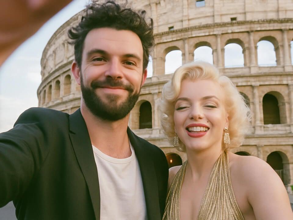 AI Selfie with Celebrities Preview